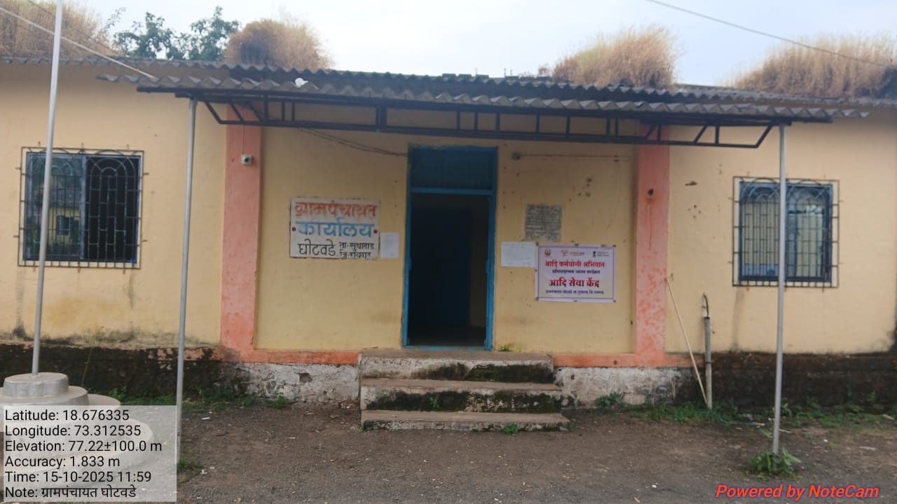 आधुनिक ग्रामपंचायत कार्यालय